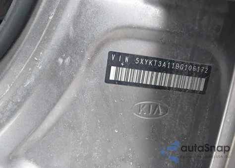 2011 Kia Sorento Lx from USA, damaged, VIN 5XYKT3A11BG106172